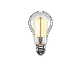 LED лампа VELMAX Filament-Amber V-FA-A60-422, 4W, E27, 2200K, 230V